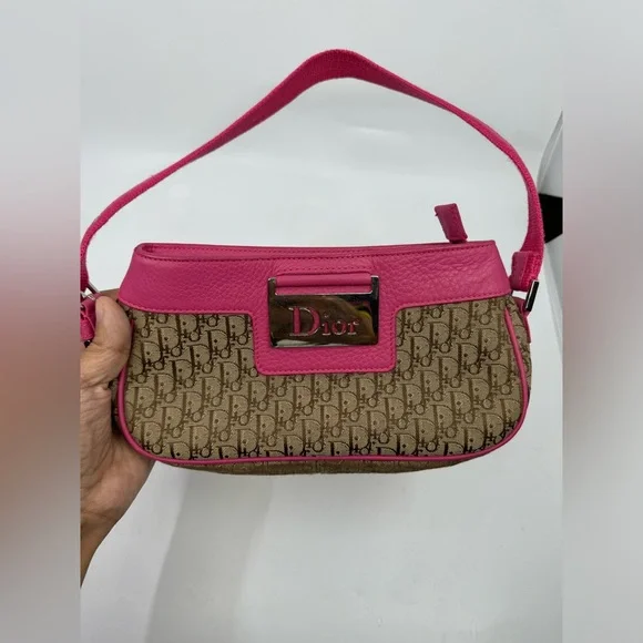 Christian Dior Street Chic Trotter Pink Handbag